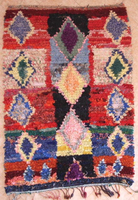 Berber rug #L29185 from the Runner Boucherouite catalog