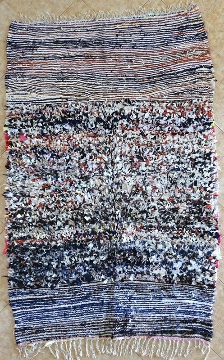 Tapis berbère #TC59600 tapis Boucharouette Moyens et petits