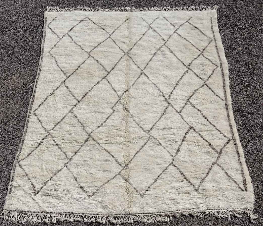 Berber rug #large beni ourain, unique unformal design type Beni Ourain Custom made
