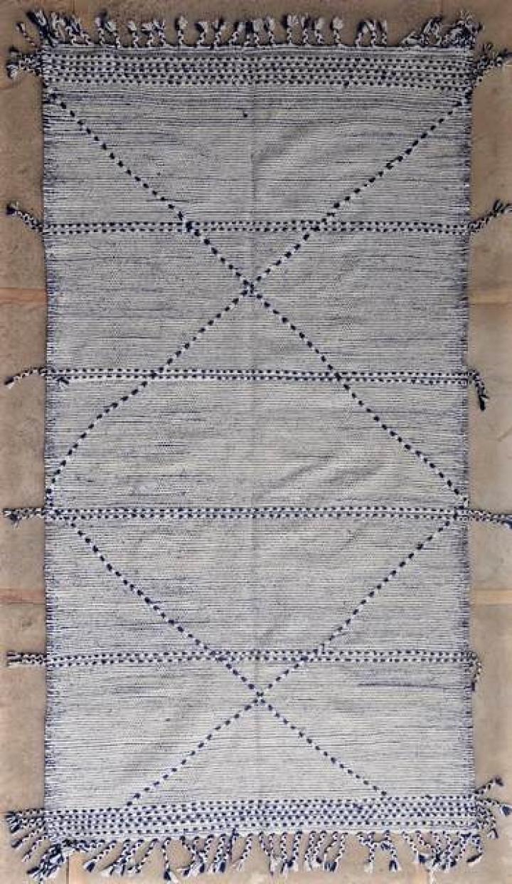 Berber Zanafi Kilim rugs #ZA40238