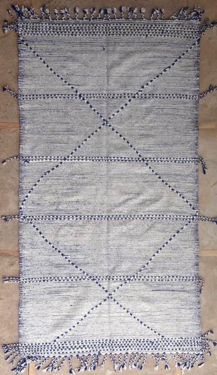 Berber Zanafi Kilim rugs #ZA59627