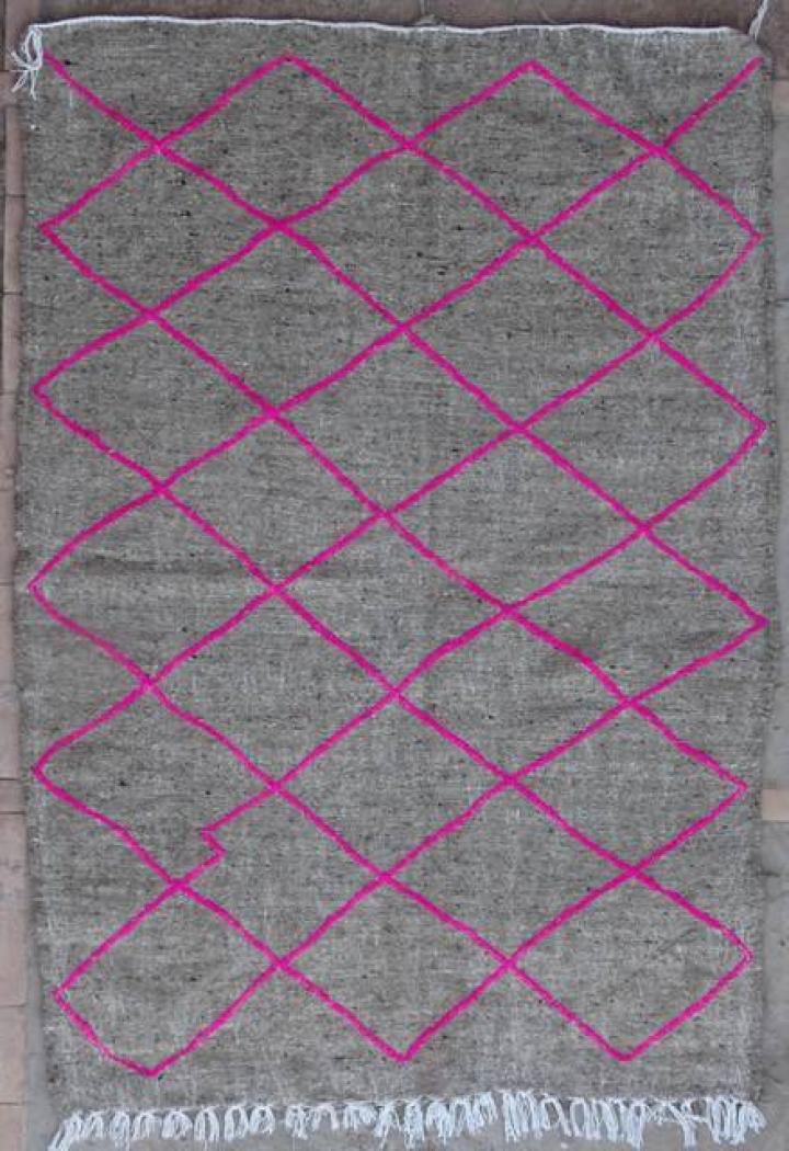 Berber rug #KBO55076  kilim coton type Cotton and recycled textile kilims