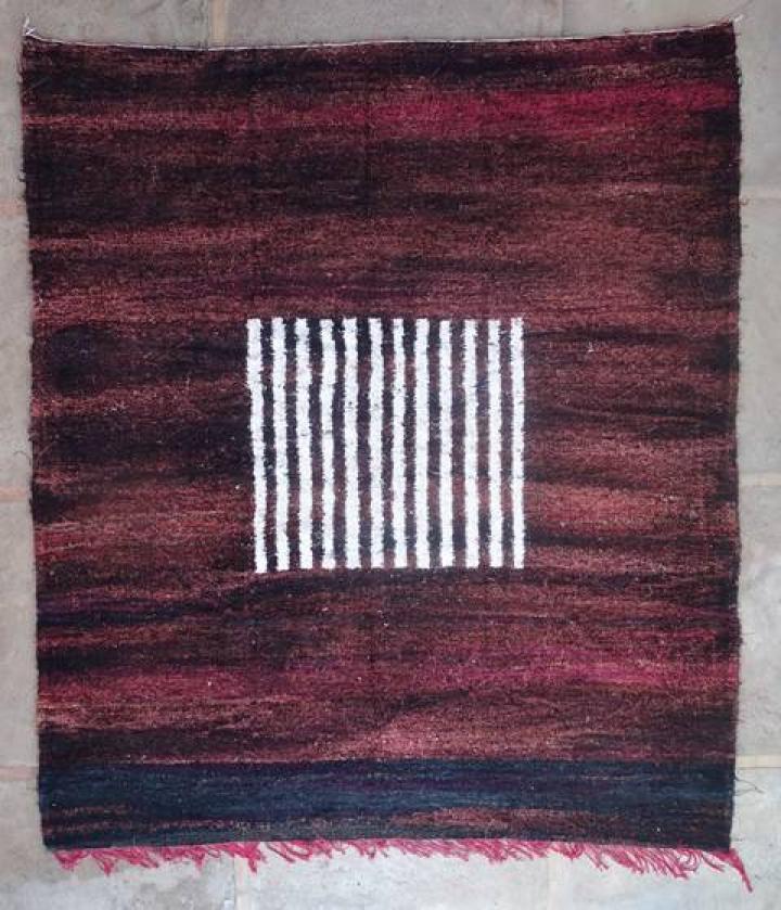 Tapis de salon berbère #LKC42356  kilim de type tapis  Kilims coton et tissus recyclés