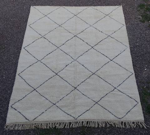 Berber rug #large beni ourain, grand beni ouarain type Beni Ourain Custom made