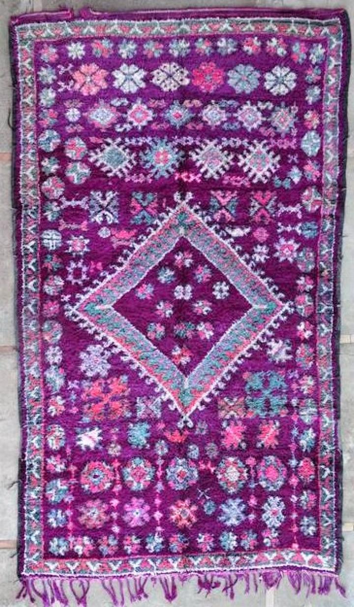 Berber Antique and vintage beni ourain and moroccan rugs #VR43046 BENI M'GUILD