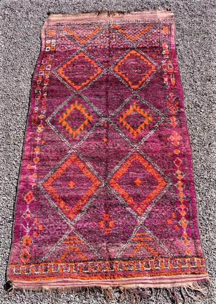 Berber living room rug #GHB59573 BENI M GUILD  type Beni Ourain Large sizes