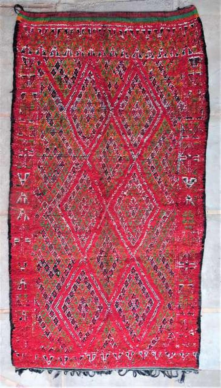 Berber rug  Antique and vintage beni ourain and moroccan rugs #GHBJ44081