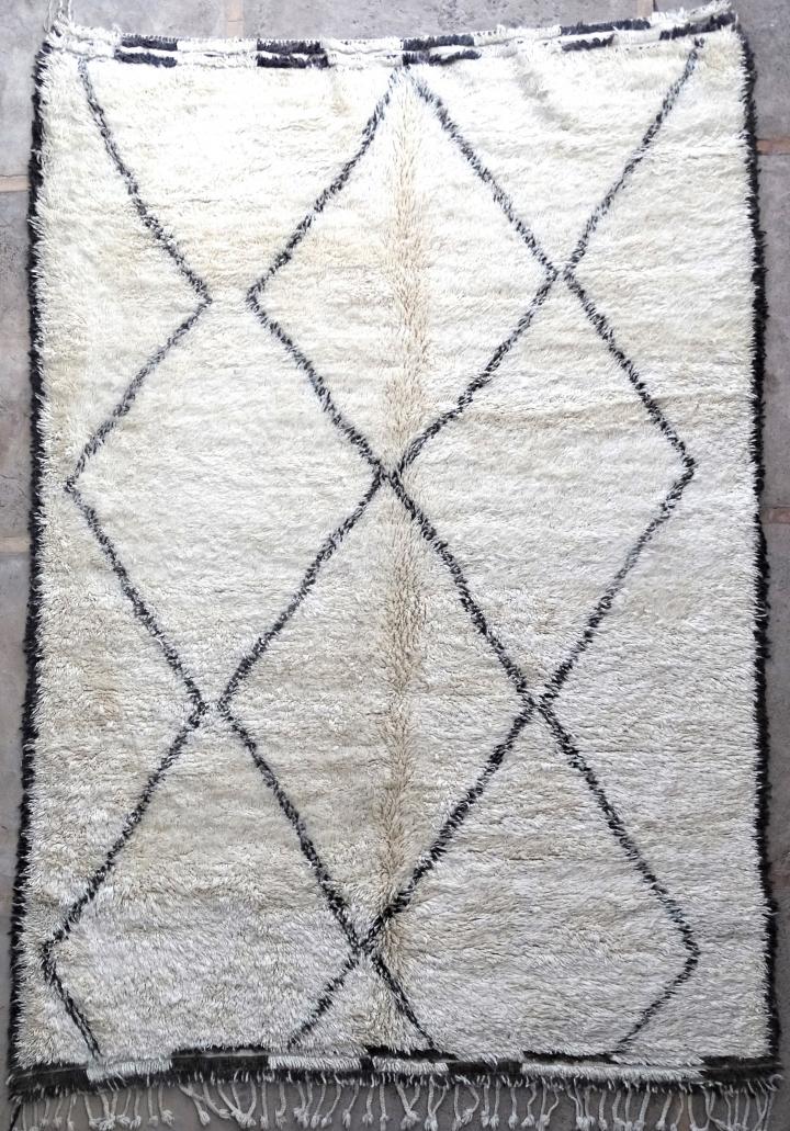 Antique and vintage beni ourain and moroccan rugs #BOA45096