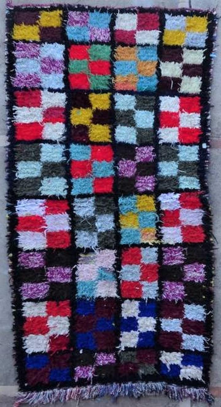 Berber rug #TT46080 type Boucherouite Small