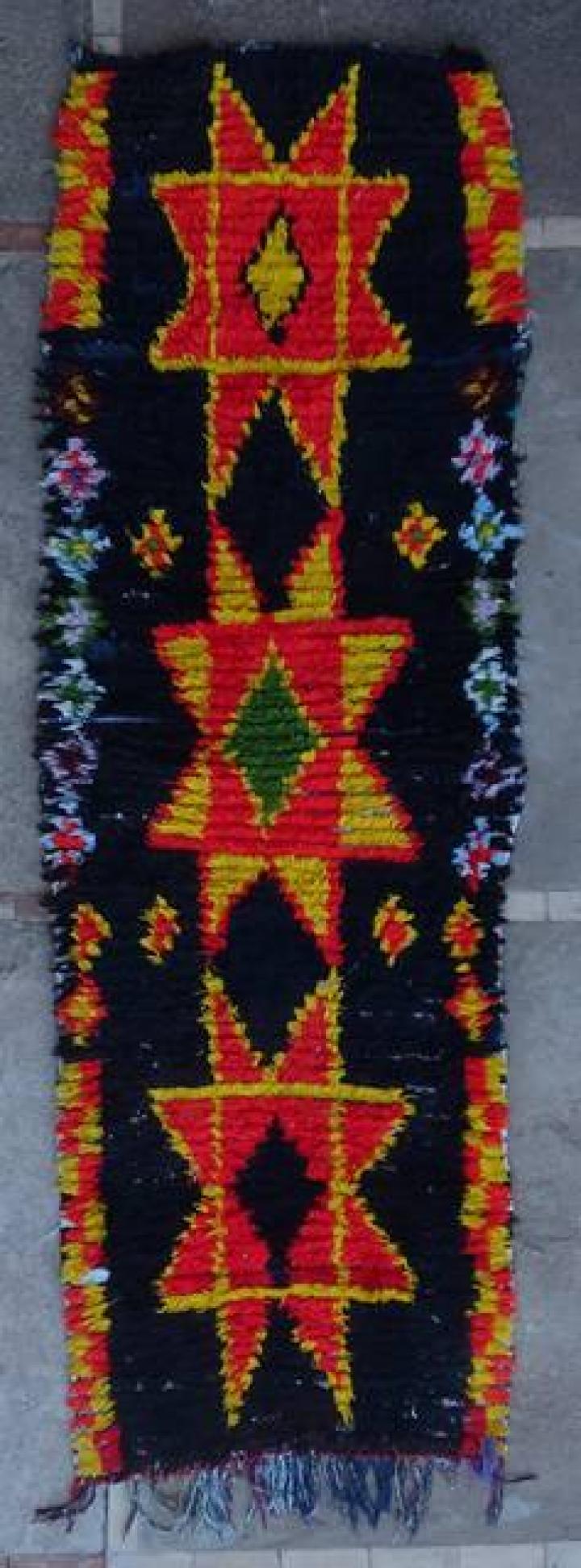 Berber rug #C46071 type Runner Boucherouite