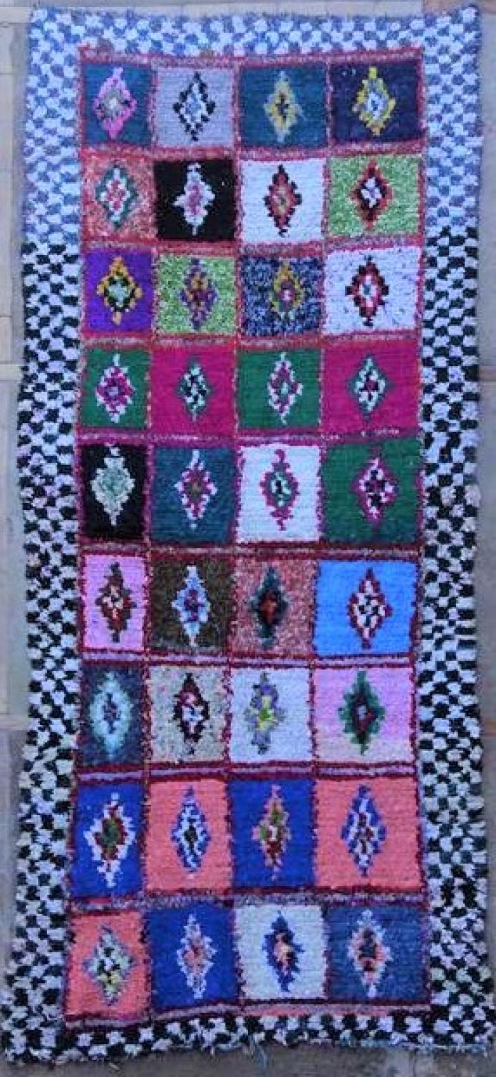 Berber rug #L57331 from the Boucherouite Large catalog