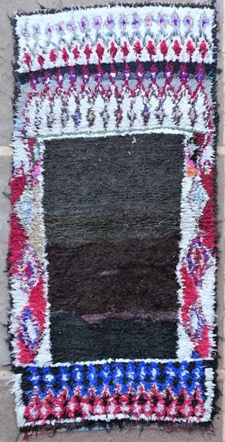Tapis berbère #T46106 tapis Boucharouette Moyens et petits