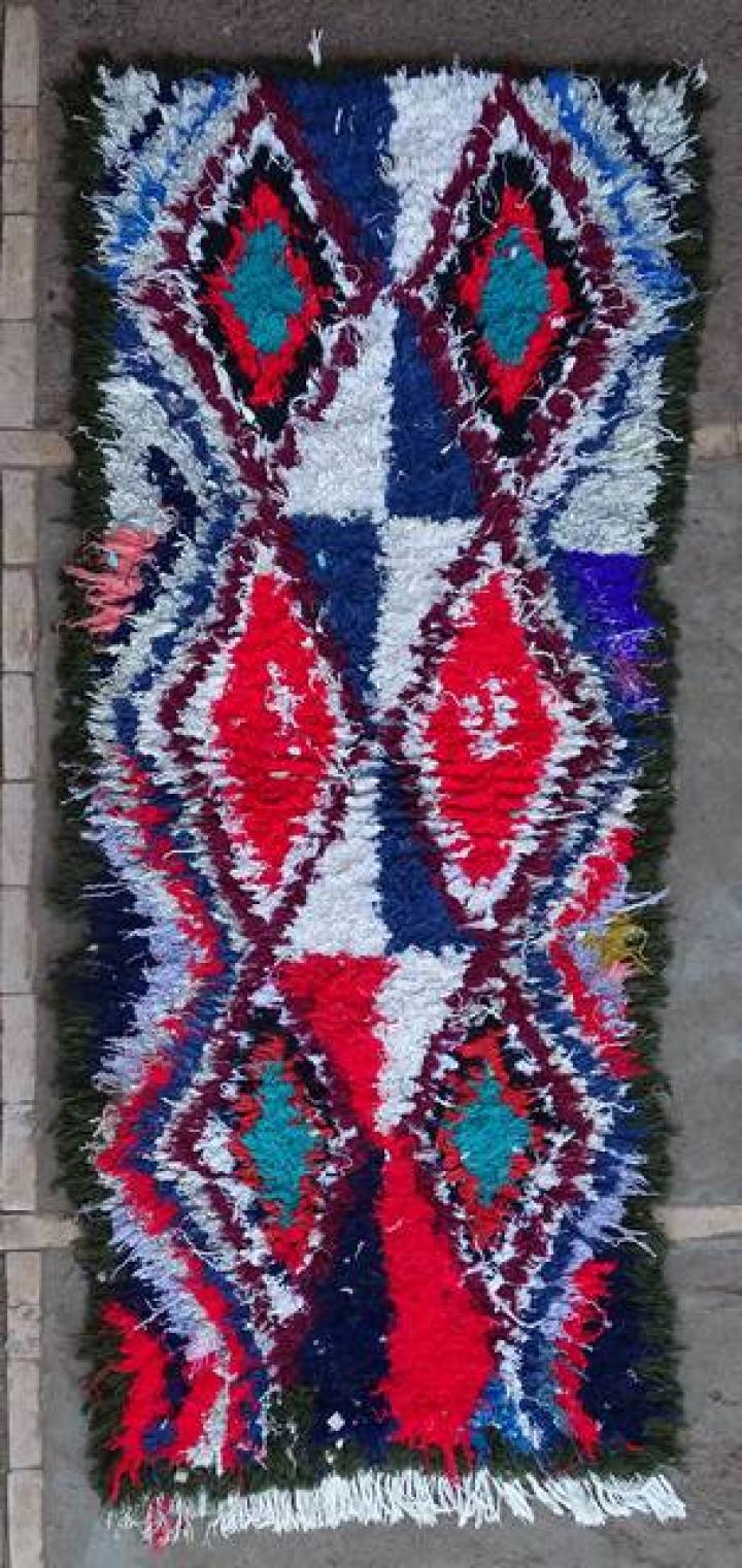Berber rug #T46107 type Boucherouite Medium