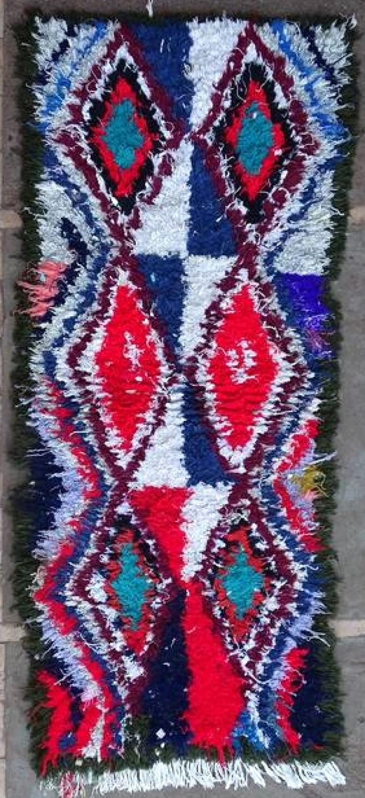 Berber rug #T56315 type Boucherouite Medium and Small