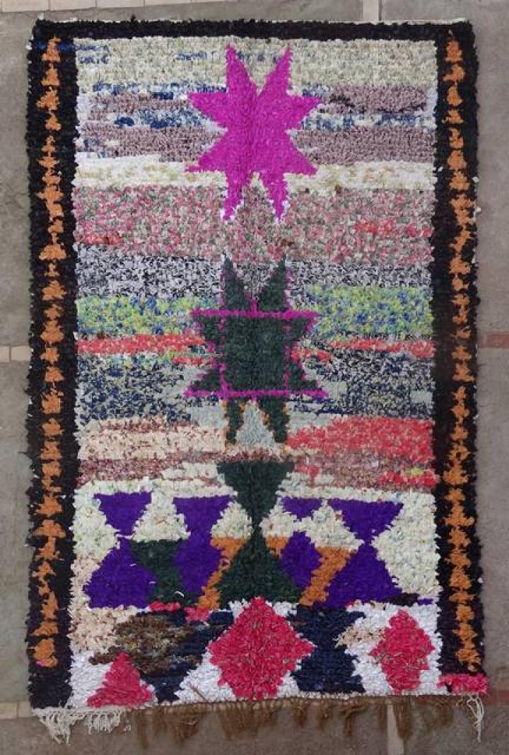 Berber rug #T46146 type Boucherouite Medium