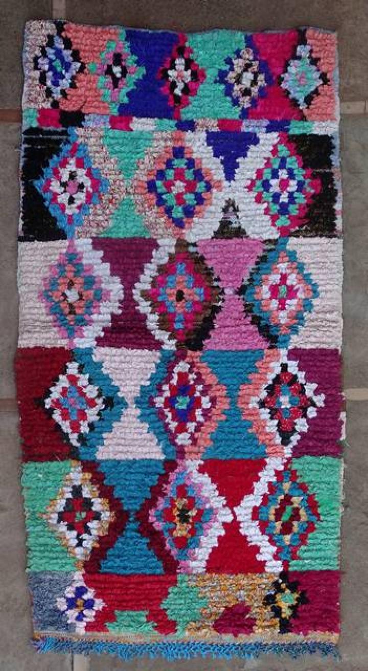 Berber rug #T46176 type Boucherouite Medium