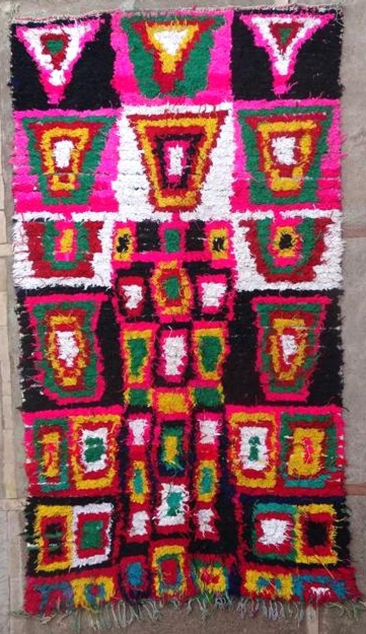 Berber rug #L56308 type Boucherouite Large