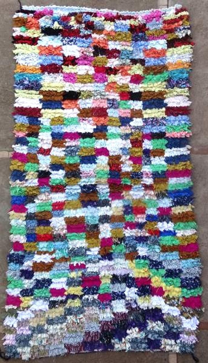 Berber rug #T46148 type Boucherouite Medium and Small
