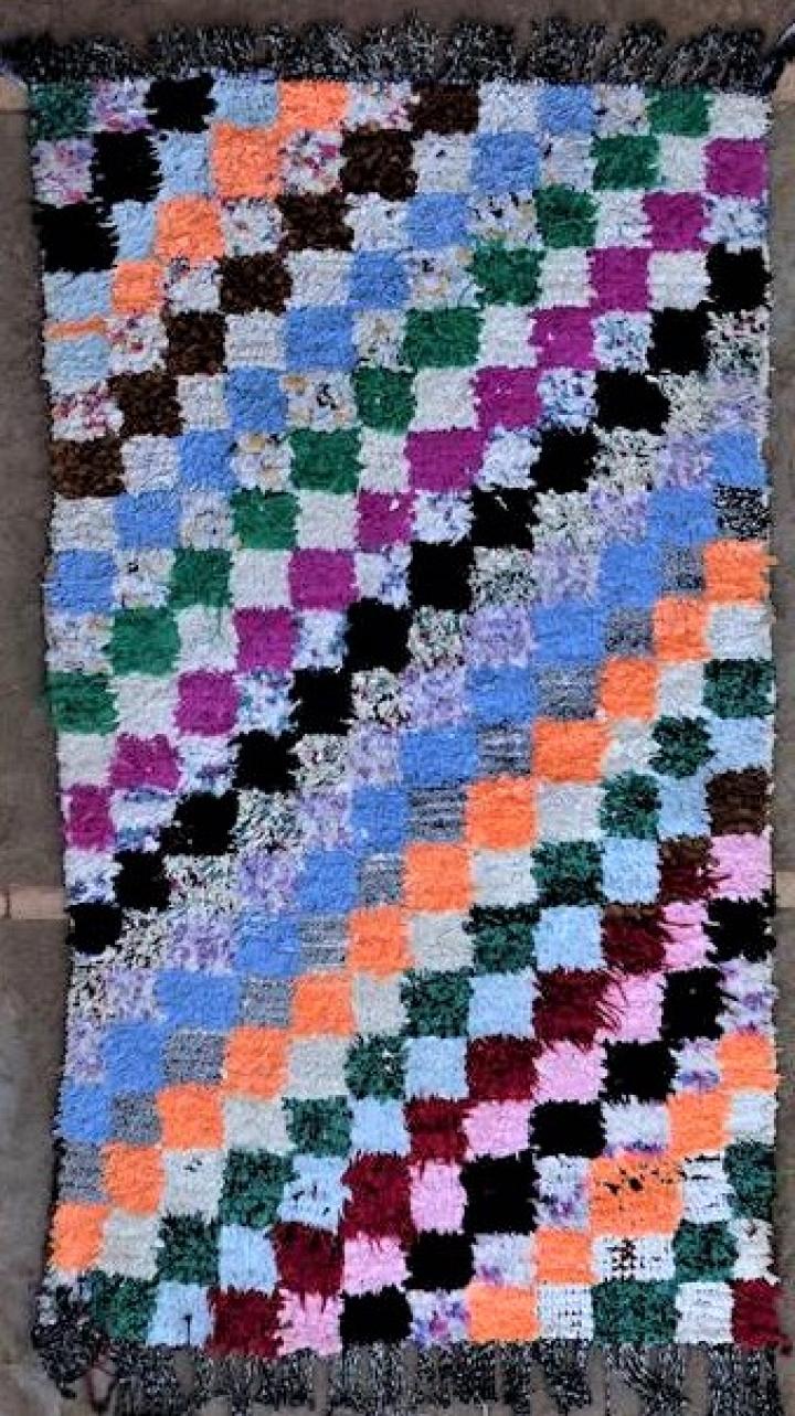Berber rug #T46263 type Boucherouite Medium and Small