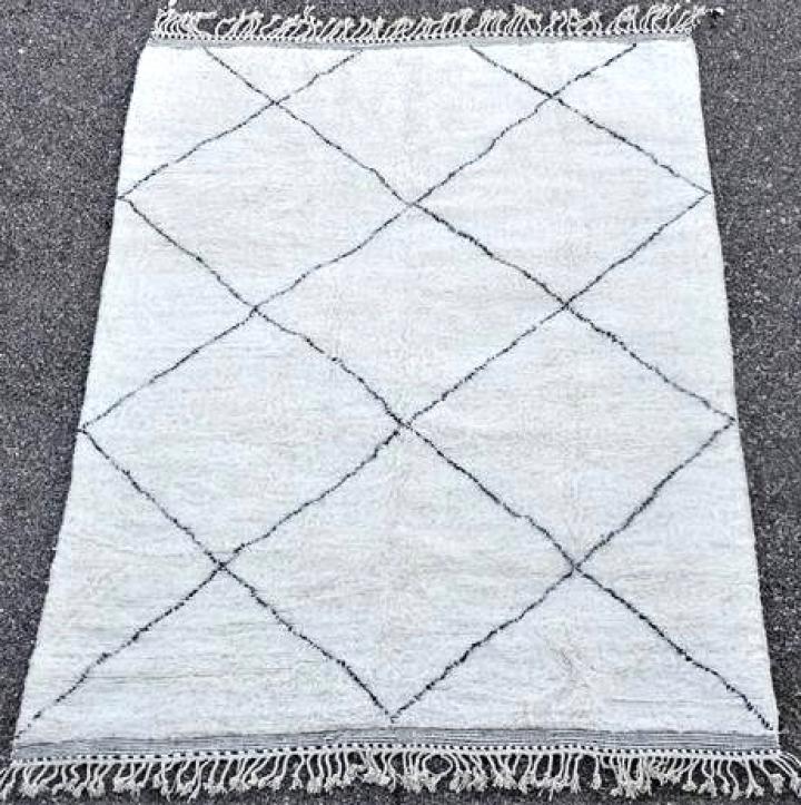 Berber rug  Beni Ourain Large sizes #BO46224/MA