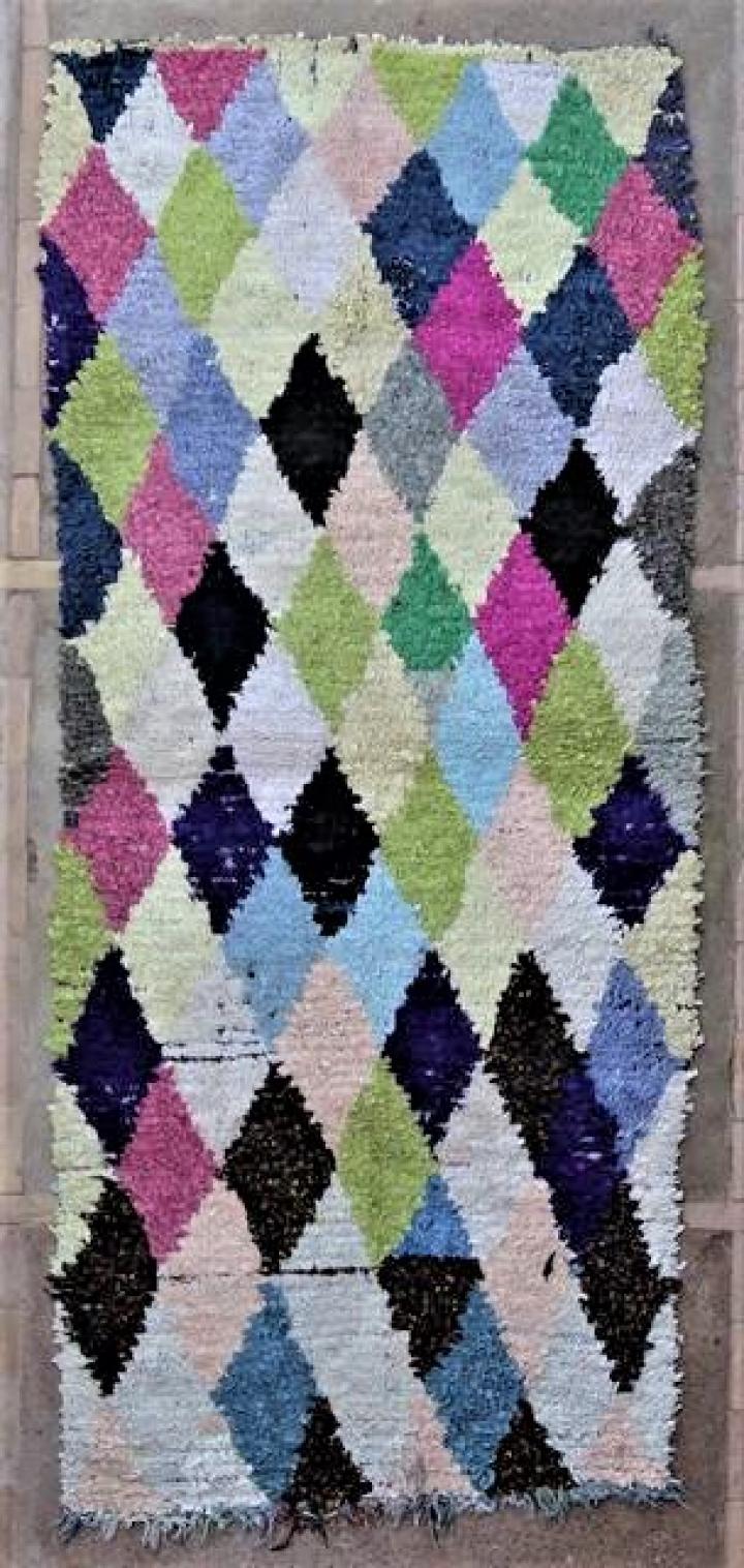 Berber rug #C59571 from the Runner Boucherouite catalog