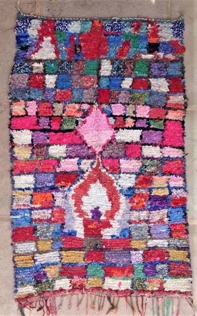 Berber living room rug #L57338	 type Boucherouite Large