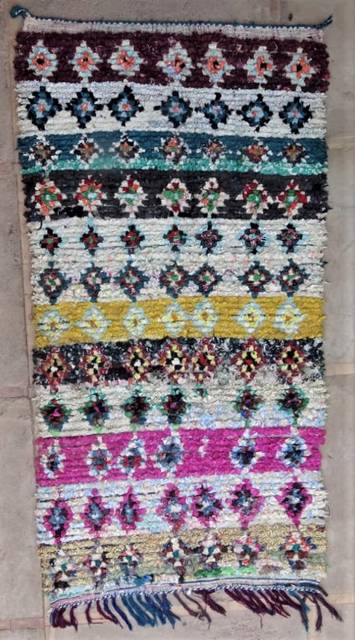 Berber rug #L47193 from the Runner Boucherouite catalog