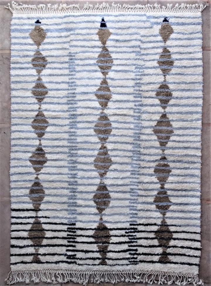 Berber living room rug #BO48524/MA type Beni Ourain Large sizes