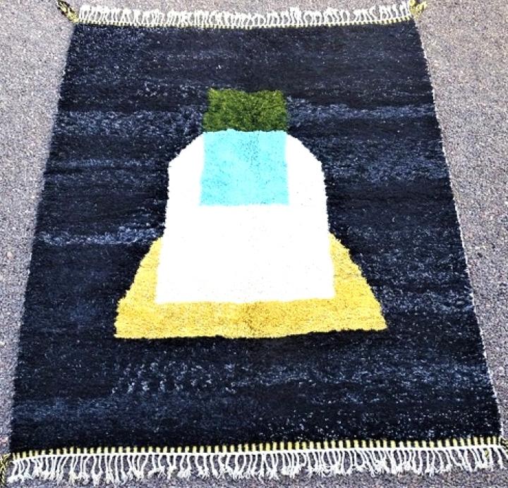 Berber living room rug #BO59560 from the Beni Ourain Large sizes catalog