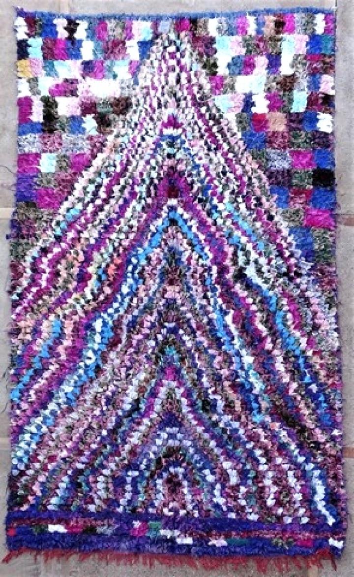 Berber rug #TC49035 type Boucherouite Large
