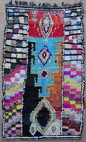 Berber rug #L57342 type Boucherouite Large