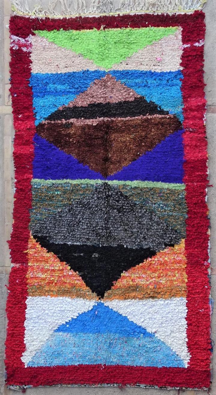 Berber rug #TC49073 type Boucherouite Medium and Small