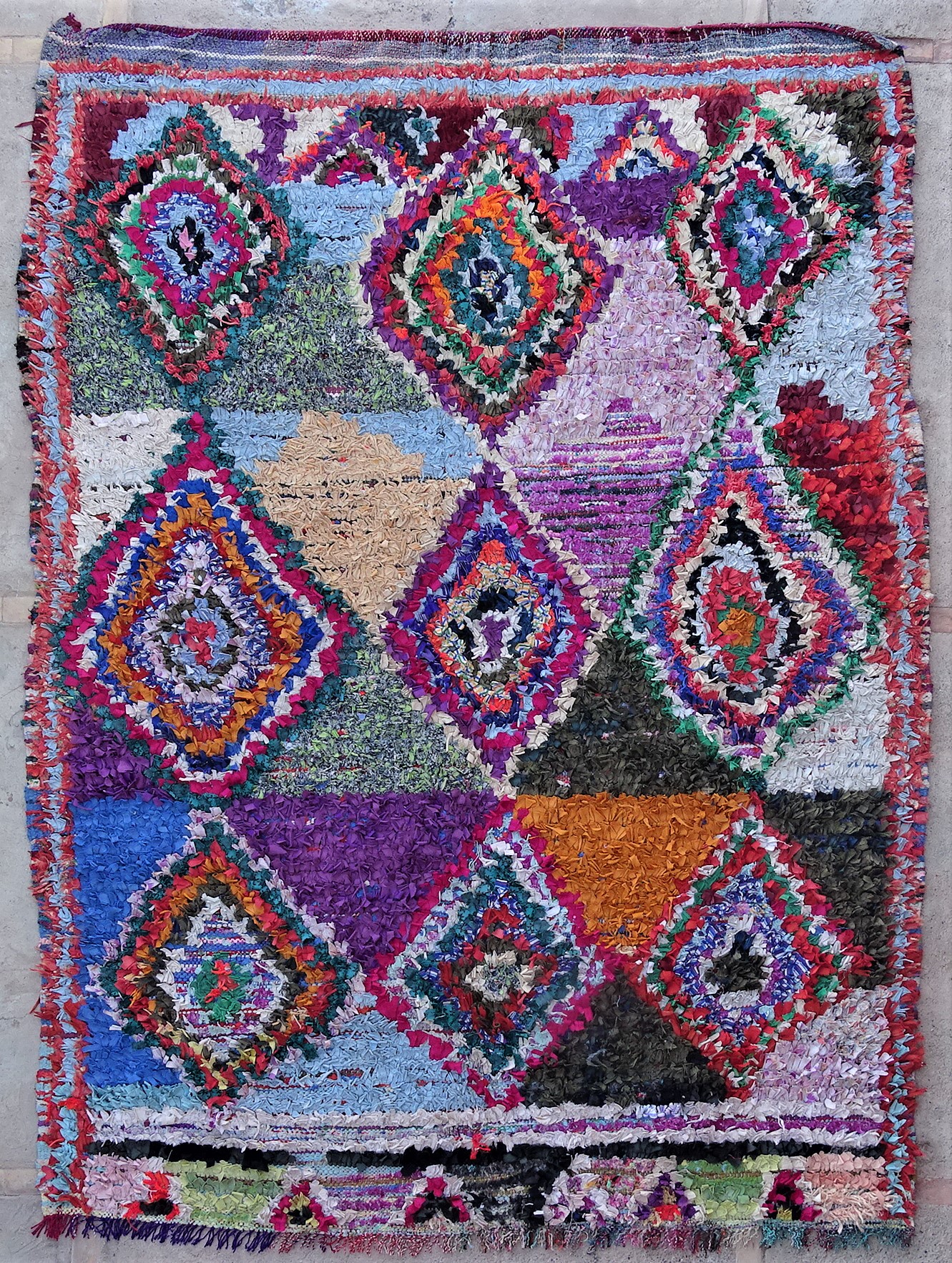 Berber living room rug #L57343  from catalog Boucherouite Large