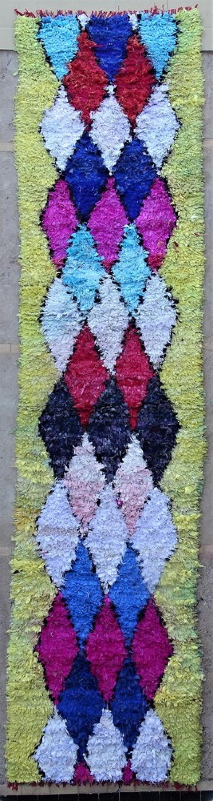 Berber rug #C49120 type Runner Boucherouite