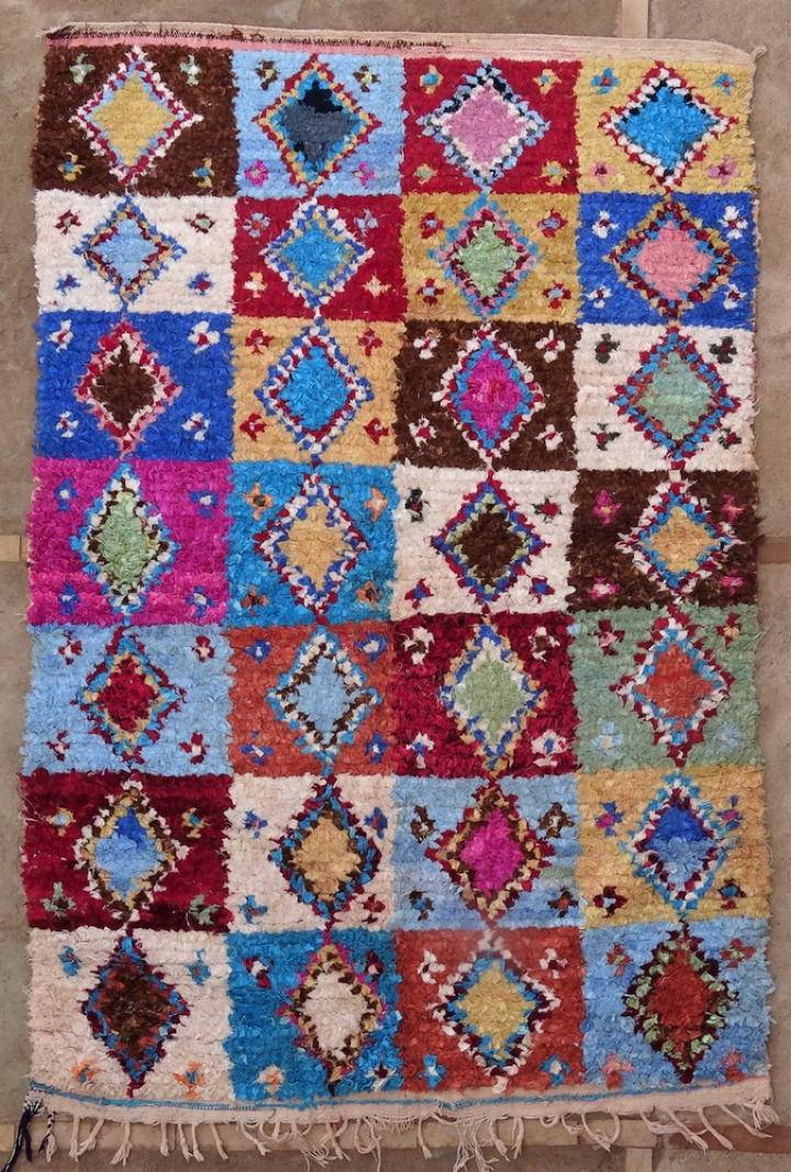 Berber rug #T49152 type Boucherouite Medium