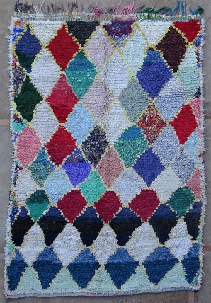 Berber rug #L49171 type Boucherouite Large