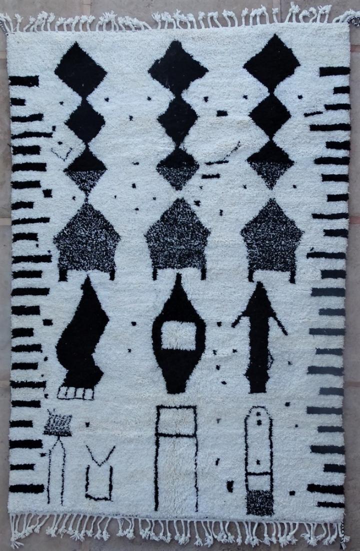 Berber living room rug #BO49175/MA type Beni Ourain