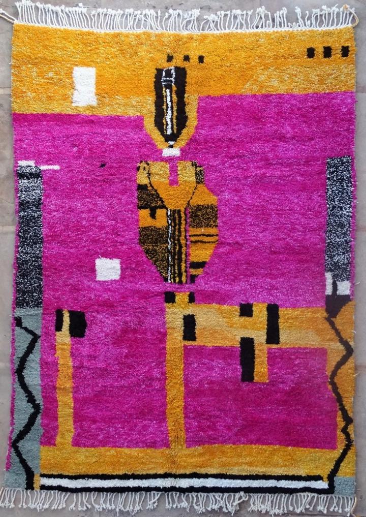 Berber living room rug #BO49178/MA type Beni Ourain Large sizes