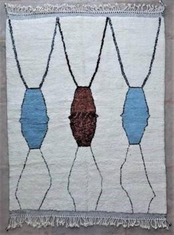 Berber living room rug #BO59553 from the Beni Ourain catalog