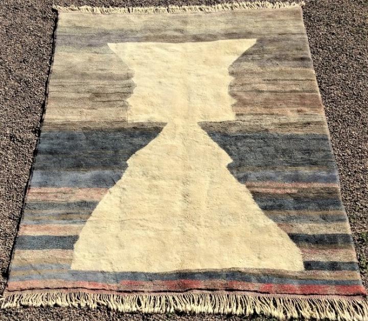 Berber rug #MR51082 for living room from the LUXURIOUS MRIRT category