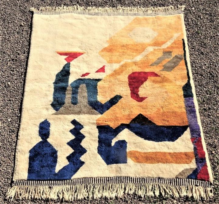 Berber living room rug #MR51083 type LUXURIOUS MRIRT