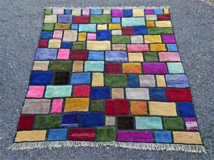 Berber rug #MR51079 for living room from the LUXURIOUS MRIRT category