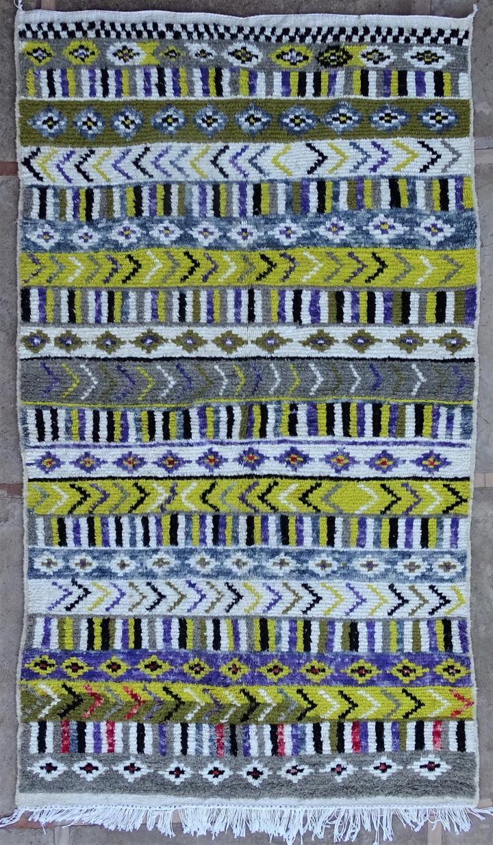 Berber Modern design azilal rugs #AZM51174