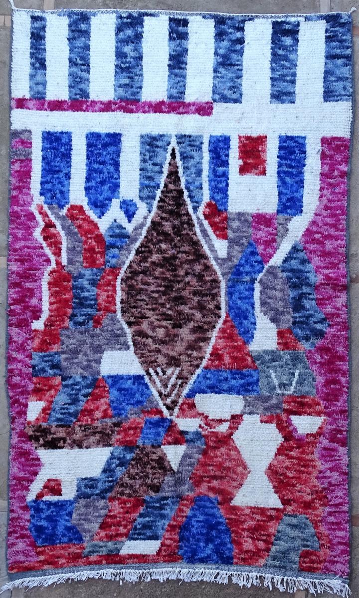 Berber Modern design azilal rugs #AZM51186