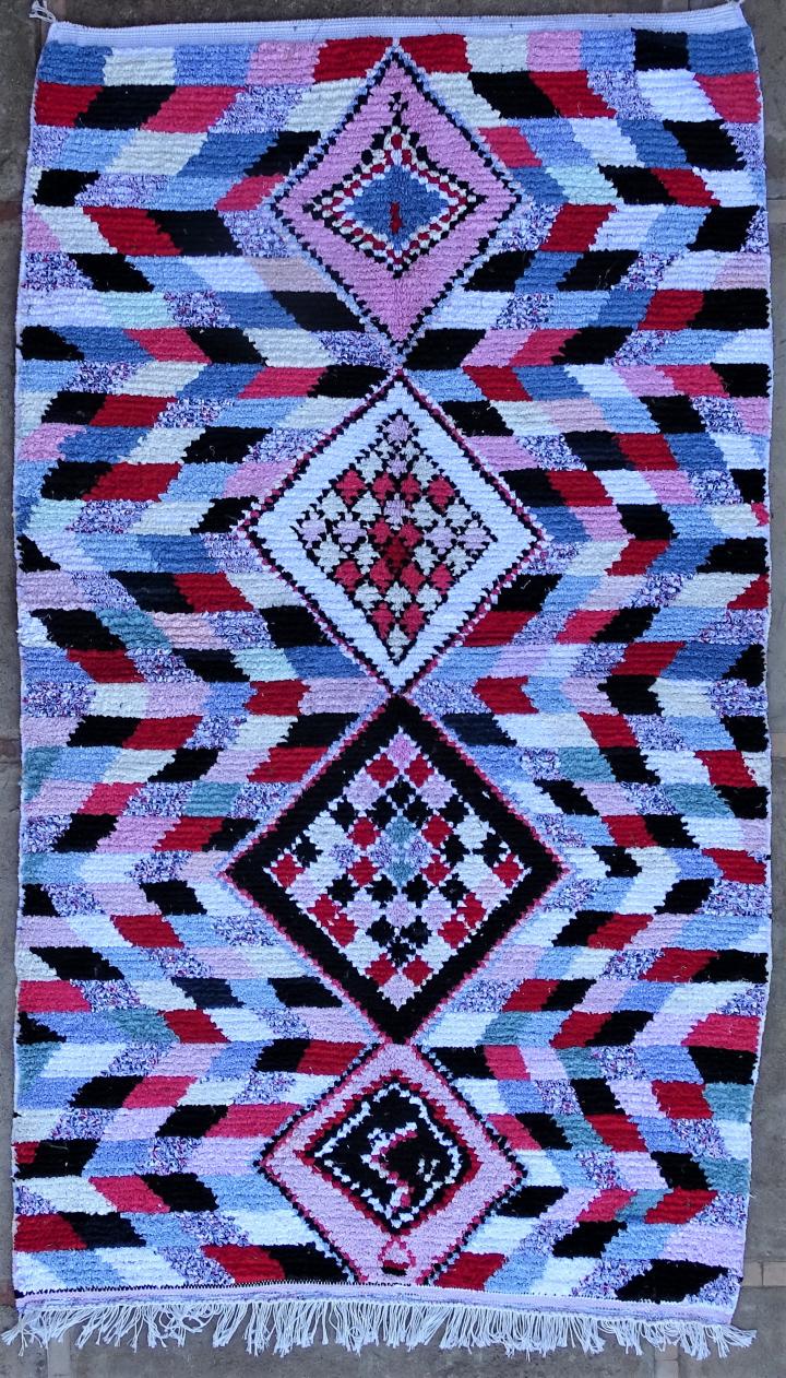 Berber rug #LN51219 type Boucherouite Large