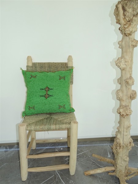 Kissen aus bestickten Kelims #Cushion  embroidered kilim  Coussin kilim brodé  REF V1