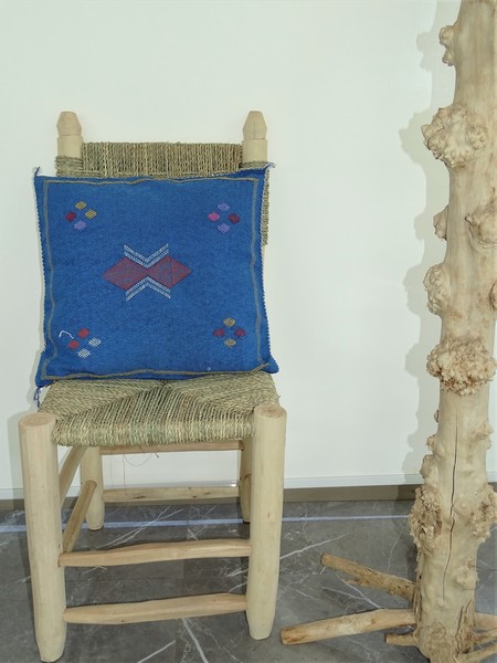 Kissen aus bestickten Kelims #Cushion  embroidered kilim  Coussin kilim brodé  REF BL31