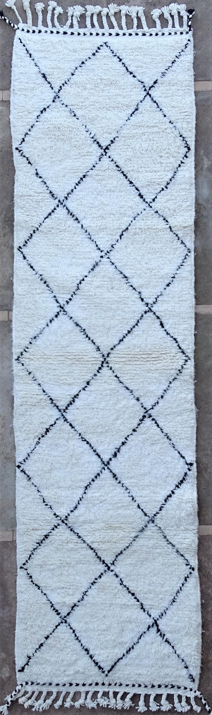 Berber Hallway runner wool rugs #BO51269