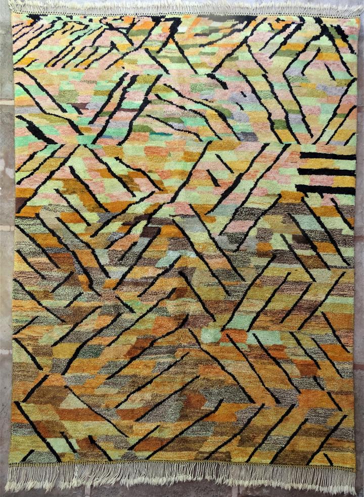 Berber living room rug #MR52019 type LUXURIOUS MRIRT
