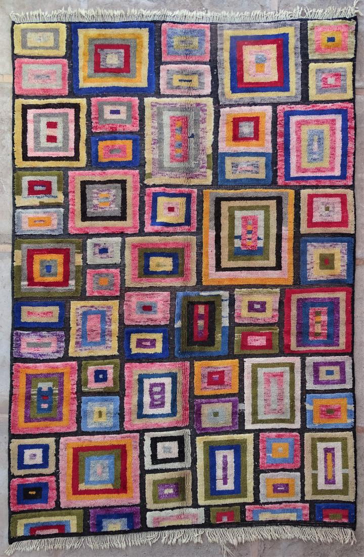 Berber rug #MR52045 for living room from the LUXURIOUS MRIRT category
